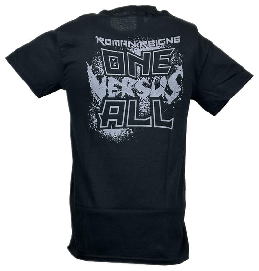 Roman Reigns One Versus All Mens Black T-shirt Sports Mem, Cards & Fan Shop > Fan Apparel & Souvenirs > Wrestling by Hybrid Tees | Extreme Wrestling Shirts