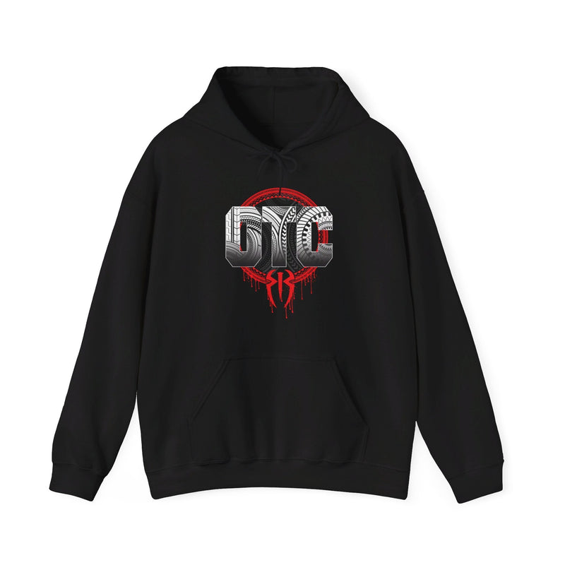 Load image into Gallery viewer, Roman Reigns OTC Original Tribal Chief Black Hoody Sweatshirt by EWS | Extreme Wrestling Shirts
