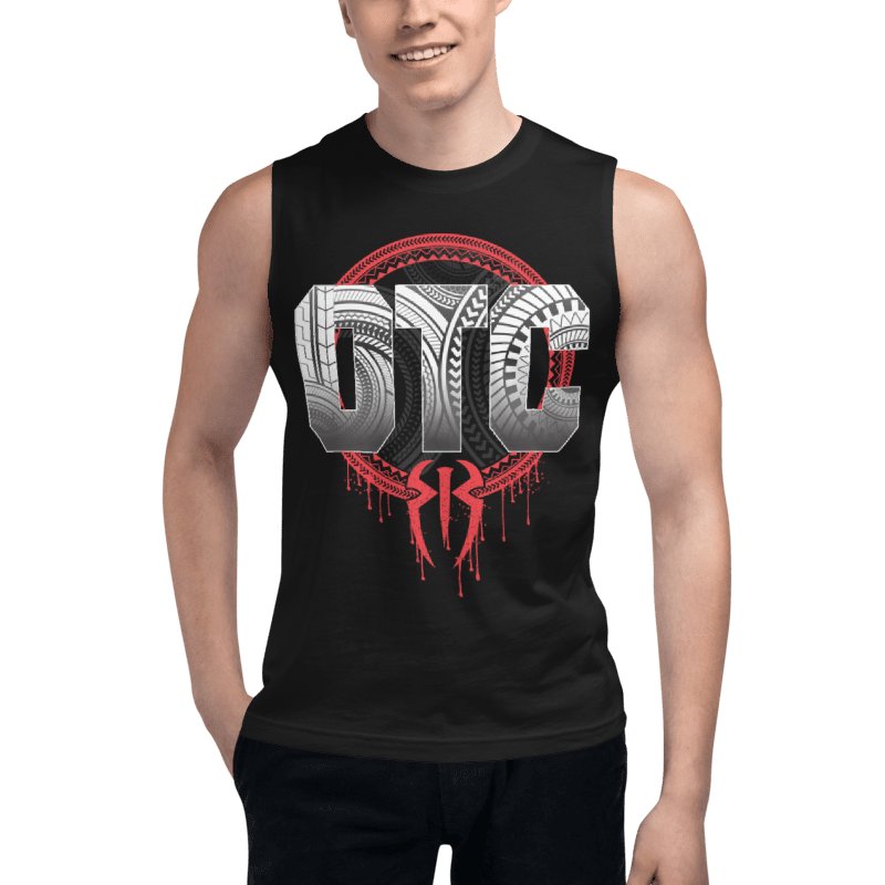 Load image into Gallery viewer, Roman Reigns OTC Original Tribal Chief Sleeveless T-shirt by EWS | Extreme Wrestling Shirts
