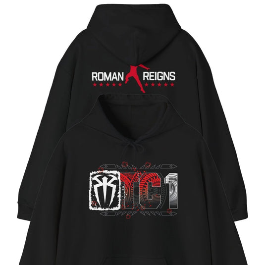 Roman Reigns OTC1 Original Tribal Chief Hoody by EWS | Extreme Wrestling Shirts