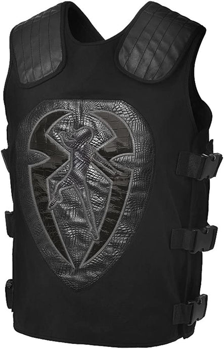 Roman Reigns Shield Walkout Replica Vest Steel by EWS | Extreme Wrestling Shirts