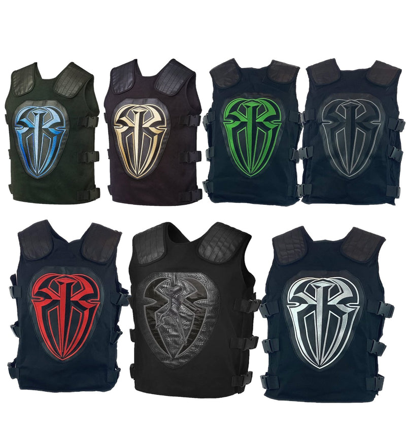 Load image into Gallery viewer, Roman Reigns Shield Walkout WWE Replica Vest by Roman Reigns | Extreme Wrestling Shirts
