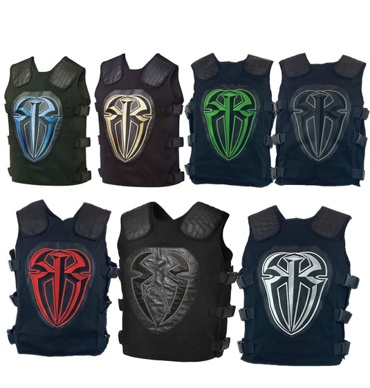 Roman Reigns Shield Walkout WWE Replica Vest by Roman Reigns | Extreme Wrestling Shirts