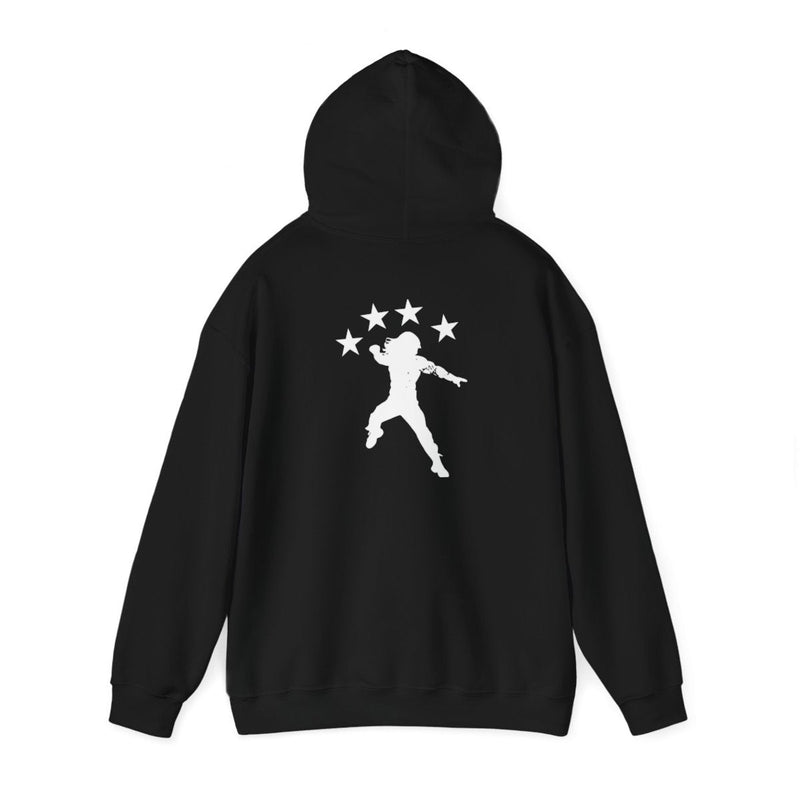 Load image into Gallery viewer, Roman Reigns Show Up and Win Black Pullover Hoody Sweatshirt by EWS | Extreme Wrestling Shirts
