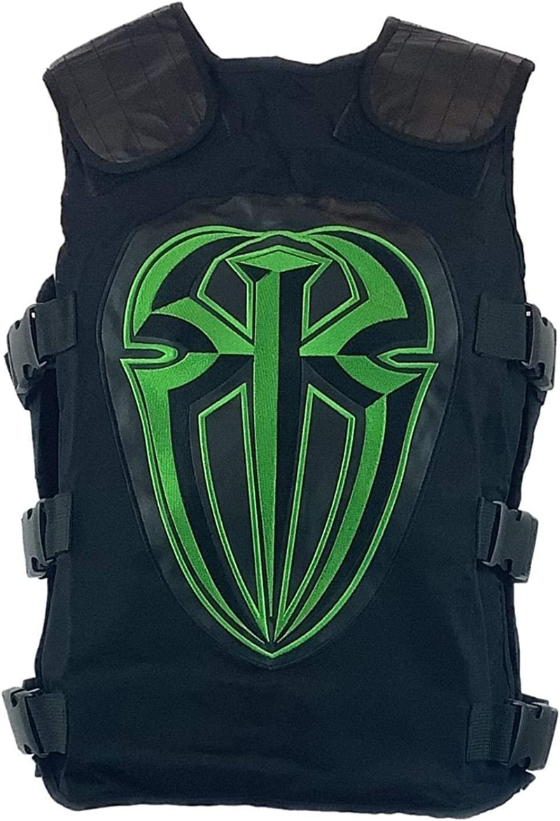 Load image into Gallery viewer, Roman Reigns Tactical Replica Vest Superman Punch Glove Costume-Onyx Black Sports Mem, Cards &amp; Fan Shop &gt; Fan Apparel &amp; Souvenirs &gt; Wrestling by WWE Authentic | Extreme Wrestling Shirts
