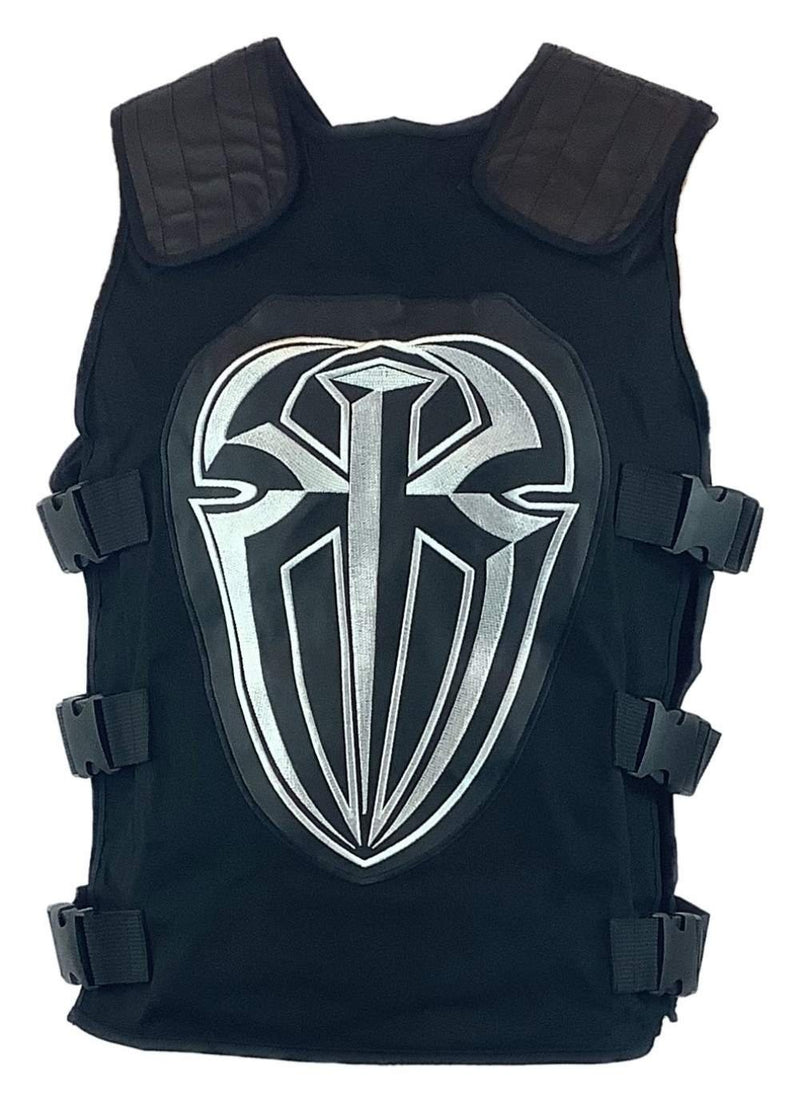 Load image into Gallery viewer, Roman Reigns Tactical Replica Vest Superman Punch Glove Costume-Onyx Black Sports Mem, Cards &amp; Fan Shop &gt; Fan Apparel &amp; Souvenirs &gt; Wrestling by WWE Authentic | Extreme Wrestling Shirts
