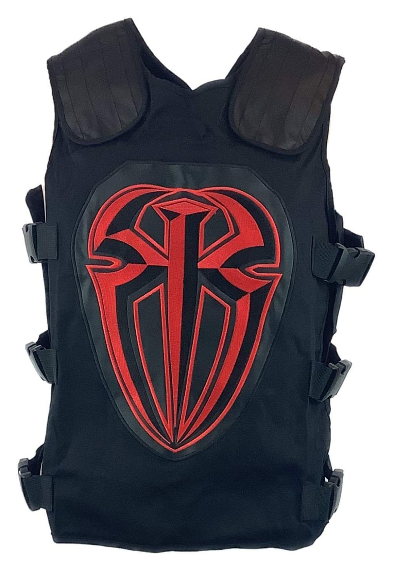 Load image into Gallery viewer, Roman Reigns Tactical Replica Vest Superman Punch Glove Costume-Onyx Black Sports Mem, Cards &amp; Fan Shop &gt; Fan Apparel &amp; Souvenirs &gt; Wrestling by WWE Authentic | Extreme Wrestling Shirts
