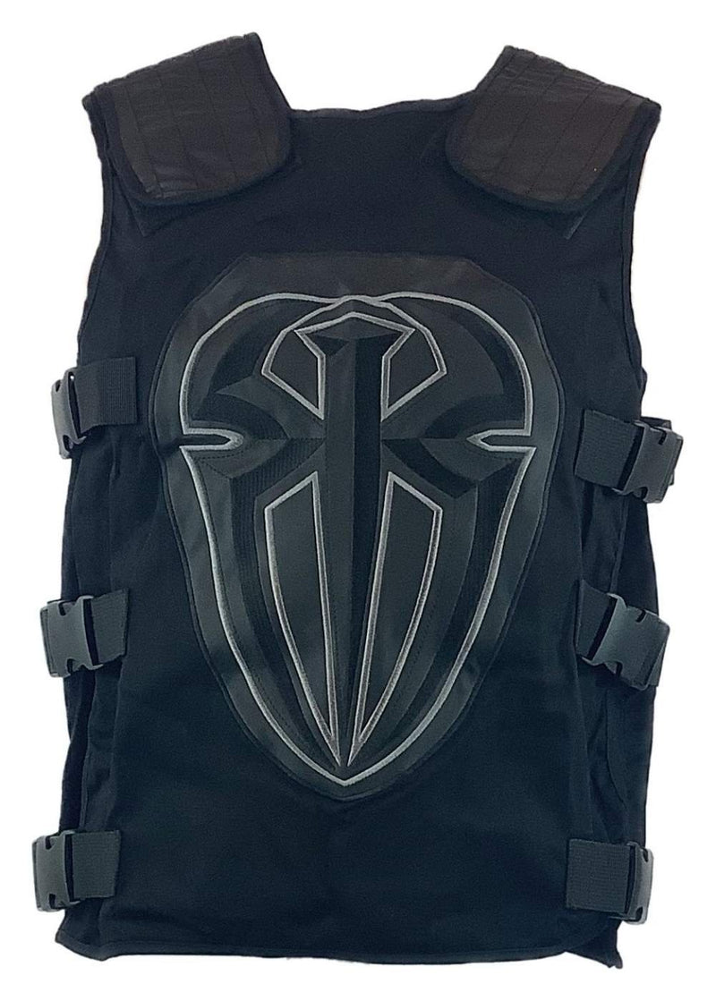 Load image into Gallery viewer, Roman Reigns Tactical Replica Vest Superman Punch Glove Costume-Onyx Black Sports Mem, Cards &amp; Fan Shop &gt; Fan Apparel &amp; Souvenirs &gt; Wrestling by WWE Authentic | Extreme Wrestling Shirts
