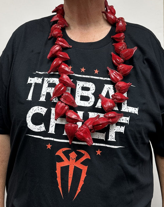 Roman Reigns Tribal Chief Red Ula fala Necklace Costume Accessory by EWS | Extreme Wrestling Shirts