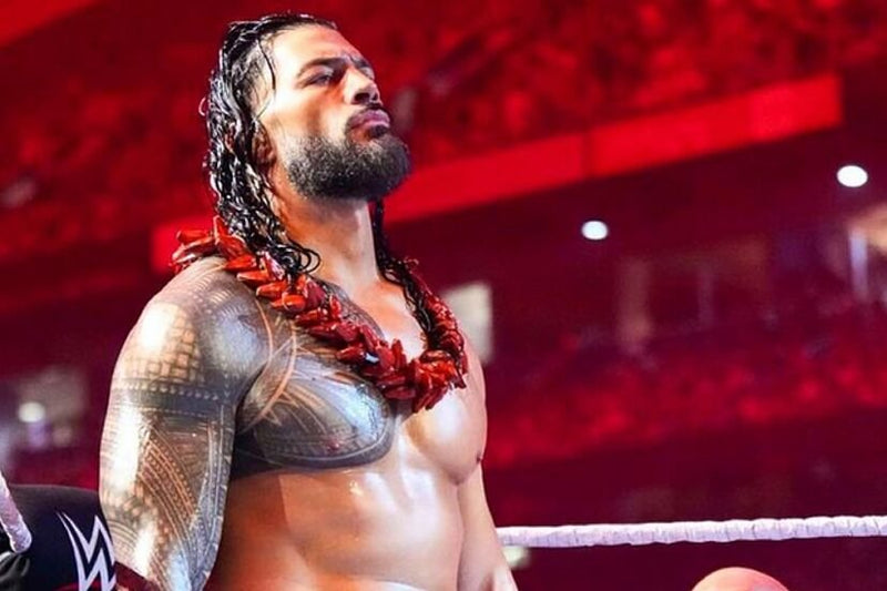 Load image into Gallery viewer, Roman Reigns Tribal Chief Red Ula fala Necklace Costume Accessory by EWS | Extreme Wrestling Shirts
