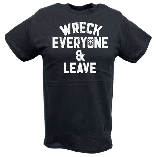 Roman Reigns Wreck Everyone and Leave Mens Black T-shirt Sports Mem, Cards & Fan Shop > Fan Apparel & Souvenirs > Wrestling by Hybrid Tees | Extreme Wrestling Shirts