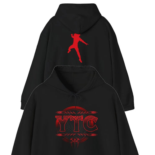 Roman Reigns YTC Your Tribal Chief Bloodline Black Hoody Sweatshirt by EWS | Extreme Wrestling Shirts