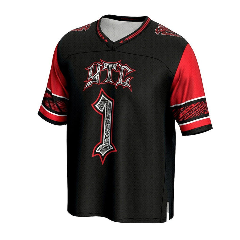 Load image into Gallery viewer, Roman Reigns YTC Your Tribal Chief Jersey Shirt by EWS | Extreme Wrestling Shirts
