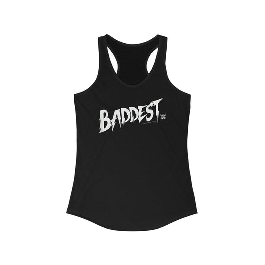 Ronda Rousey Baddest Logo Racerback Tank Top by EWS | Extreme Wrestling Shirts