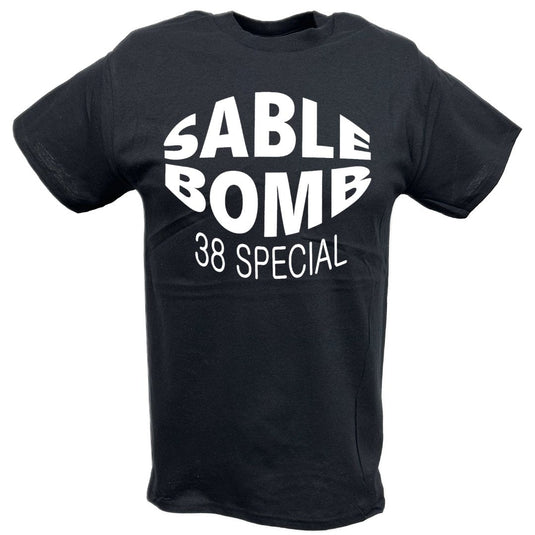 Sable Bomb 38 Special Black T-shirt by EWS | Extreme Wrestling Shirts