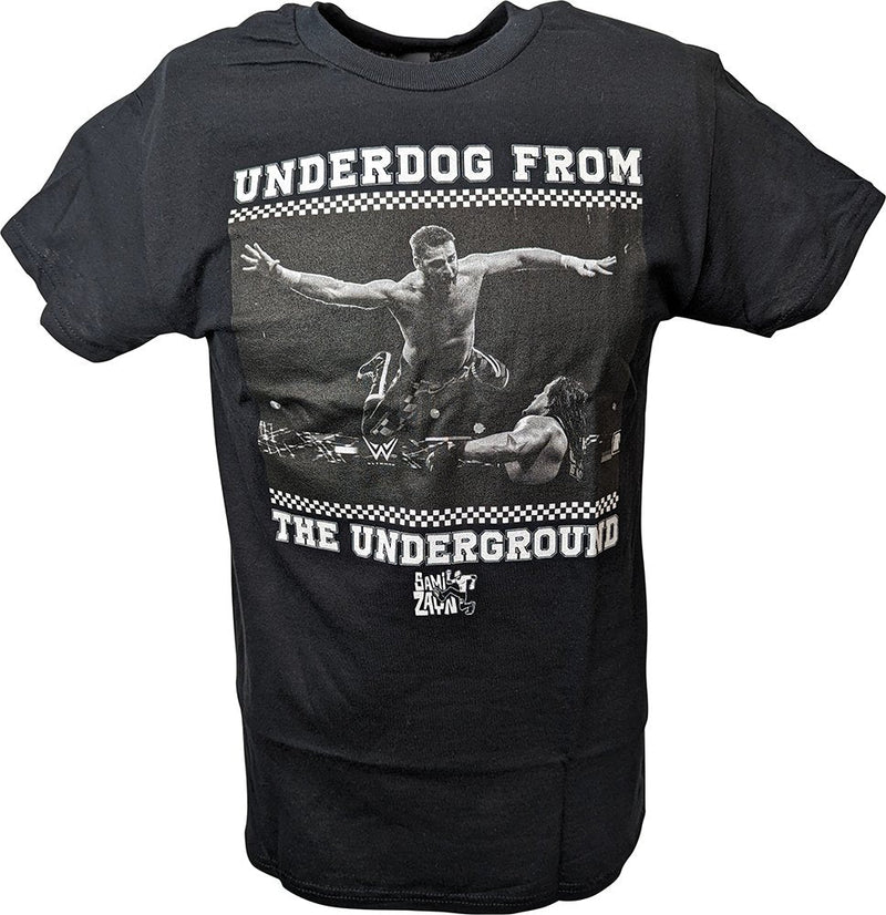 Load image into Gallery viewer, Sami Zayn Underdog from the Underground Mens Black T-shirt Sports Mem, Cards &amp; Fan Shop &gt; Fan Apparel &amp; Souvenirs &gt; Wrestling by WWE | Extreme Wrestling Shirts
