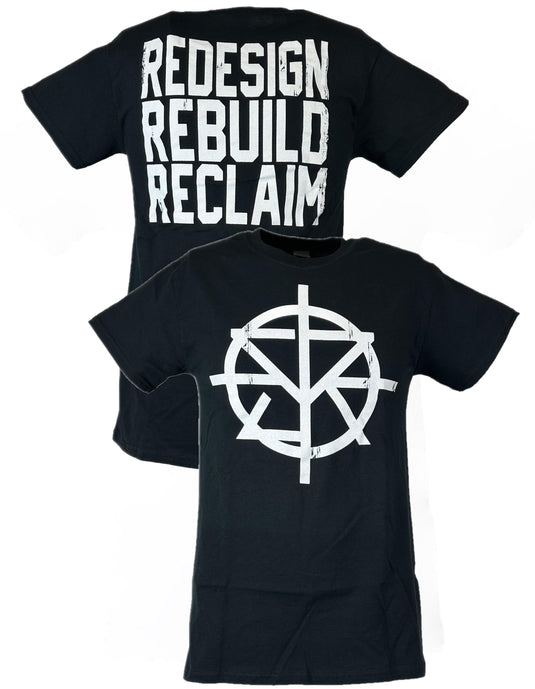 Seth Rollins Mens Black Logo Redesign Rebuild T-shirt Sports Mem, Cards & Fan Shop > Fan Apparel & Souvenirs > Wrestling by EWS | Extreme Wrestling Shirts