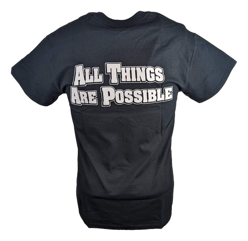 Load image into Gallery viewer, Shawn Michaels All Things Are Possible HBK Cross Mens Black T-shirt Sports Mem, Cards &amp; Fan Shop &gt; Fan Apparel &amp; Souvenirs &gt; Wrestling by Hybrid Tees | Extreme Wrestling Shirts
