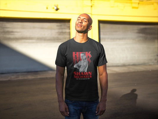 Shawn Michaels Heartbreak Kid Pose Mens T-shirt Sports Mem, Cards & Fan Shop > Fan Apparel & Souvenirs > Wrestling by WWE | Extreme Wrestling Shirts