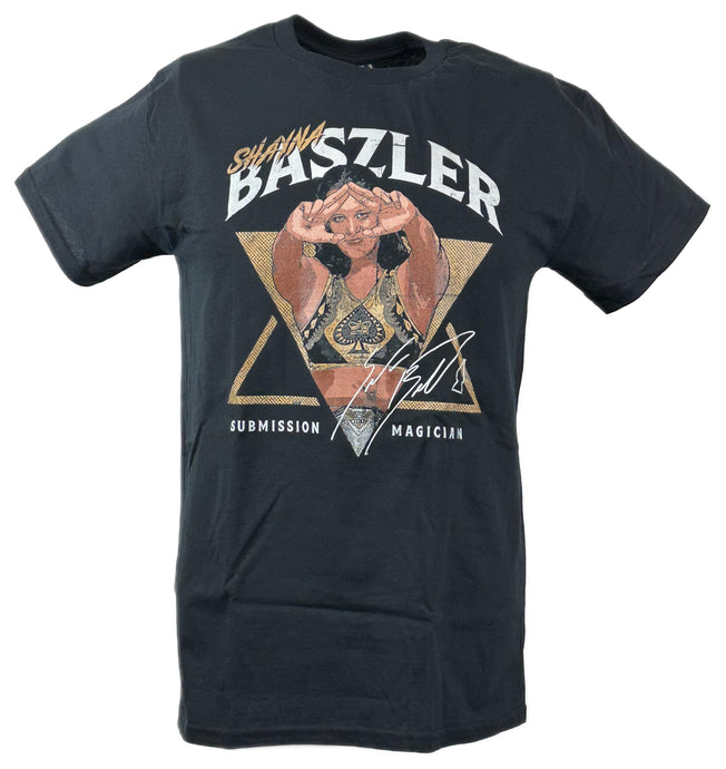 Shayna Baszler Submission Magician Black T-shirt by EWS | Extreme Wrestling Shirts
