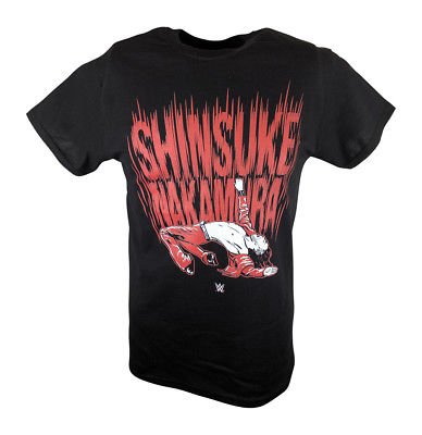 Load image into Gallery viewer, Shinsuke Nakamura Supernova WWE Mens Black T-shirt Sports Mem, Cards &amp; Fan Shop &gt; Fan Apparel &amp; Souvenirs &gt; Wrestling by WWE | Extreme Wrestling Shirts
