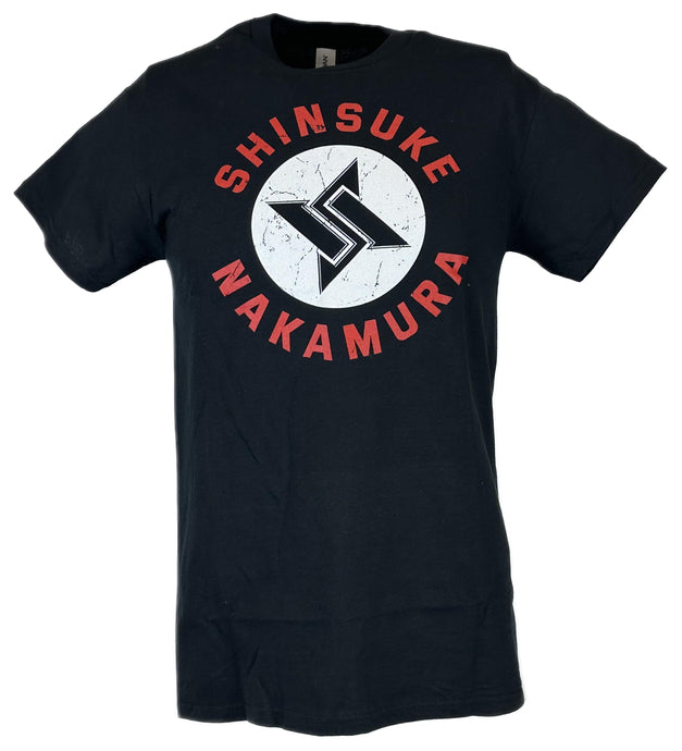 Shinsuke Nakamura The Artist Mens Black T-shirt by WWE | Extreme Wrestling Shirts