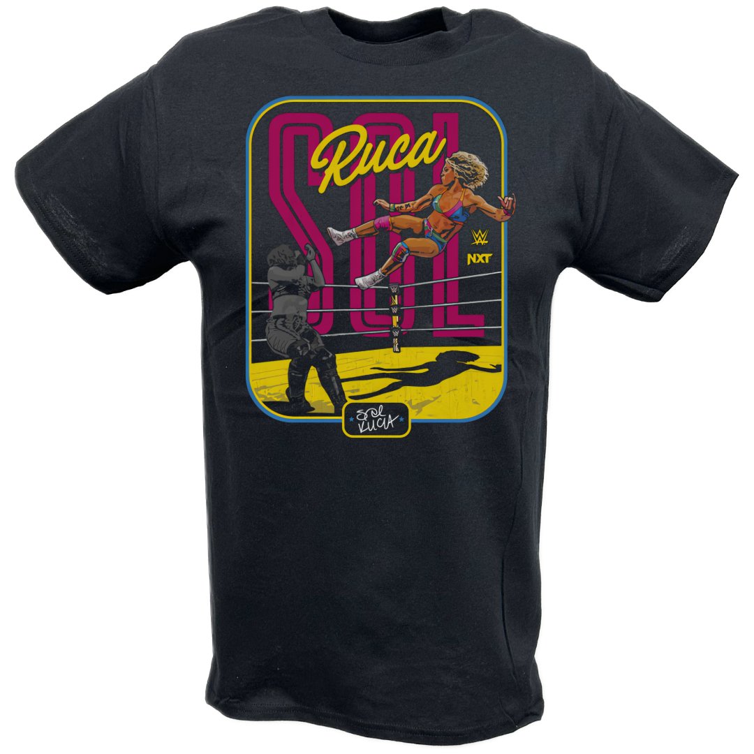 Sol Ruce Merchandise Sol Ruca Kick Black T-shirt – Extreme Wrestling Shirts