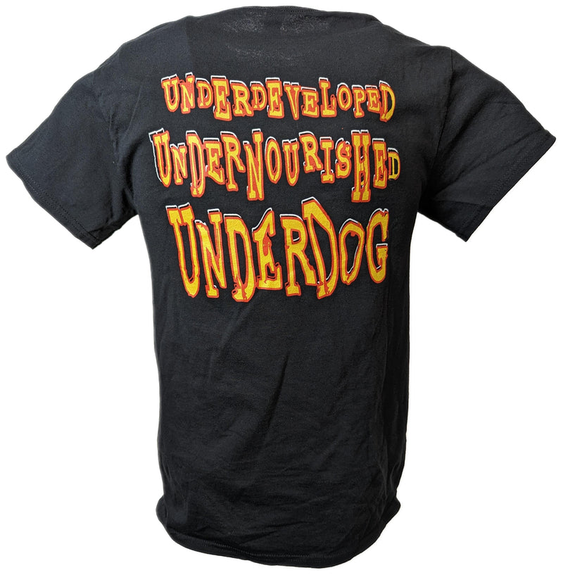 Load image into Gallery viewer, Spike Dudley Underdog Black T-shirt by EWS | Extreme Wrestling Shirts
