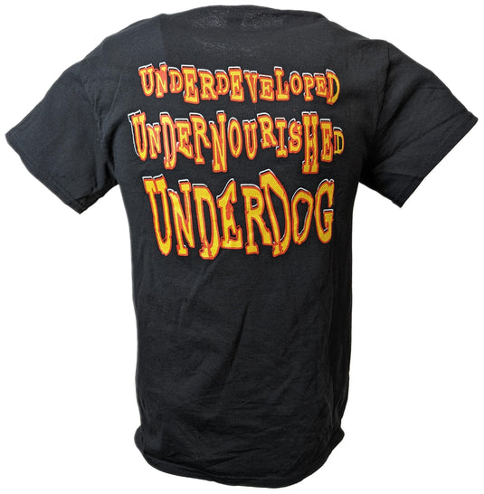 Spike Dudley Underdog Black T-shirt by EWS | Extreme Wrestling Shirts