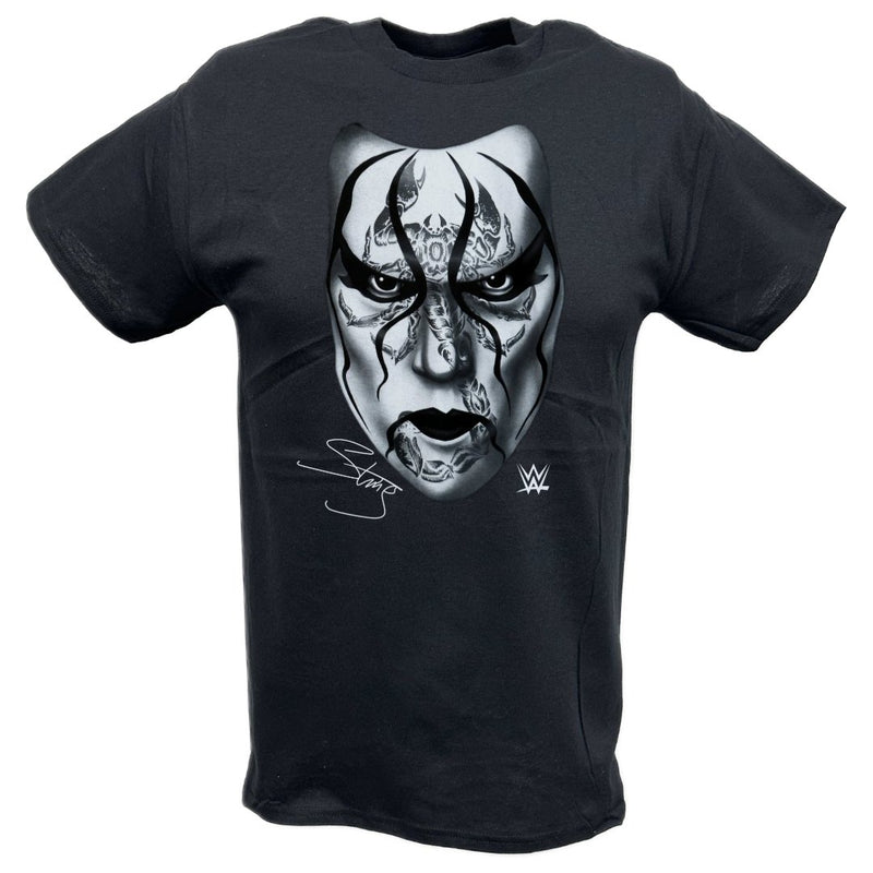 Load image into Gallery viewer, Sting Black Scorpion Face Mens T-shirt Sports Mem, Cards &amp; Fan Shop > Fan Apparel &amp; Souvenirs > Wrestling by EWS | Extreme Wrestling Shirts
