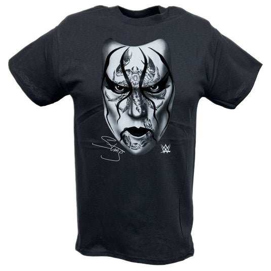 Sting Black Scorpion Face WWE Mens T-shirt Sports Mem, Cards & Fan Shop > Fan Apparel & Souvenirs > Wrestling by WWE | Extreme Wrestling Shirts