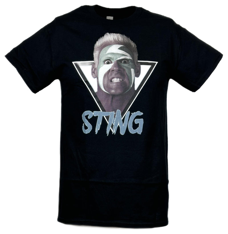 Load image into Gallery viewer, Sting Painted Face WWE Mens Black T-shirt Sports Mem, Cards &amp; Fan Shop &gt; Fan Apparel &amp; Souvenirs &gt; Wrestling by WWE | Extreme Wrestling Shirts
