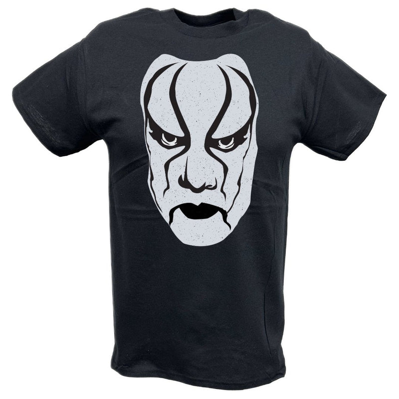 Load image into Gallery viewer, Sting White Warrior WWE Mens Black T-shirt Sports Mem, Cards &amp; Fan Shop &gt; Fan Apparel &amp; Souvenirs &gt; Wrestling by WWE | Extreme Wrestling Shirts
