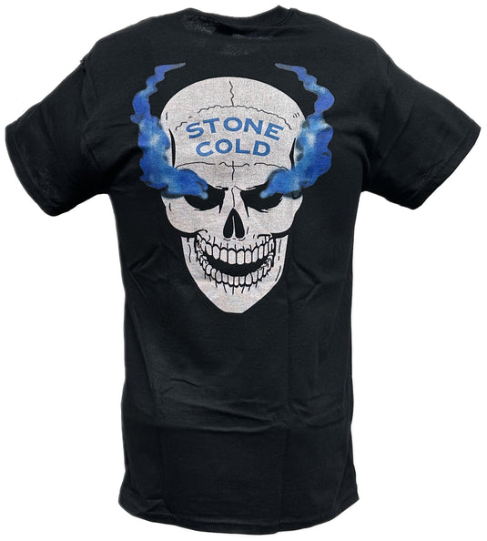 Stone Cold Steve Austin 3:16 Smoking Skull Mens T-shirt by WWE | Extreme Wrestling Shirts