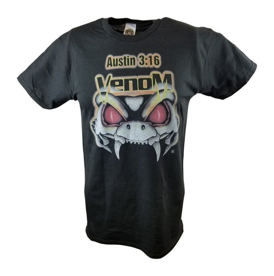 Stone Cold Steve Austin 3:16 Venom Mens Black T-shirt Sports Mem, Cards & Fan Shop > Fan Apparel & Souvenirs > Wrestling by EWS | Extreme Wrestling Shirts