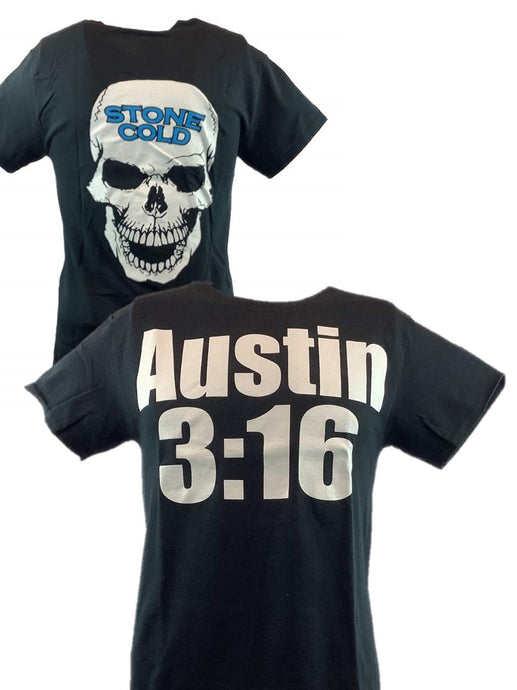 Stone Cold Steve Austin 3:16 White Skull T-shirt Sports Mem, Cards & Fan Shop > Fan Apparel & Souvenirs > Wrestling by EWS | Extreme Wrestling Shirts