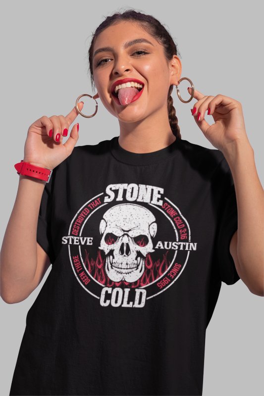 Load image into Gallery viewer, Stone Cold Steve Austin Been There Destroyed That Since 1995 WWE Mens T-shirt Sports Mem, Cards &amp; Fan Shop &gt; Fan Apparel &amp; Souvenirs &gt; Wrestling by EWS | Extreme Wrestling Shirts
