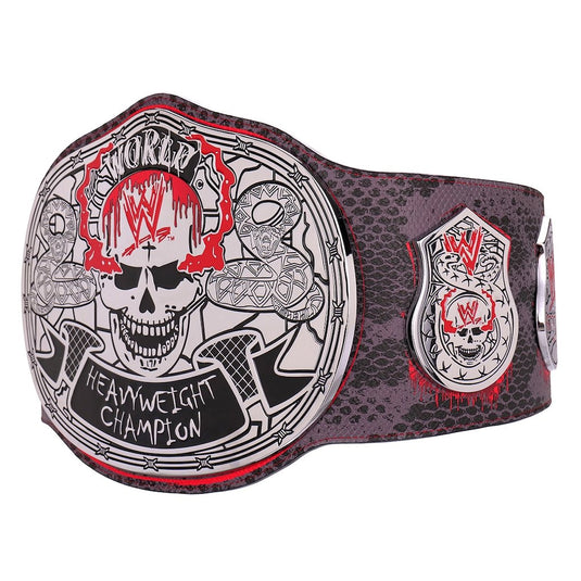 Stone Cold Steve Austin Blood From A Stone Signature Series WWE Title Belt One Size by EWS | Extreme Wrestling Shirts