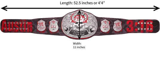 Stone Cold Steve Austin Blood From A Stone Signature Series WWE Title Belt One Size by EWS | Extreme Wrestling Shirts