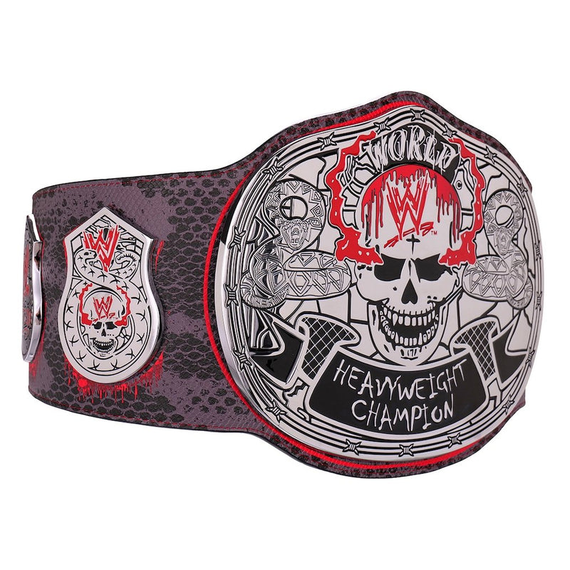 Load image into Gallery viewer, Stone Cold Steve Austin Blood From A Stone Signature Series WWE Title Belt One Size by EWS | Extreme Wrestling Shirts
