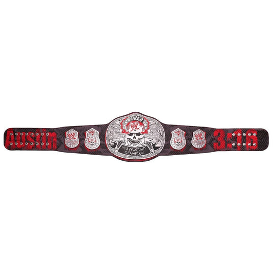 Stone Cold Steve Austin Blood From A Stone Signature Series WWE Title Belt One Size by EWS | Extreme Wrestling Shirts