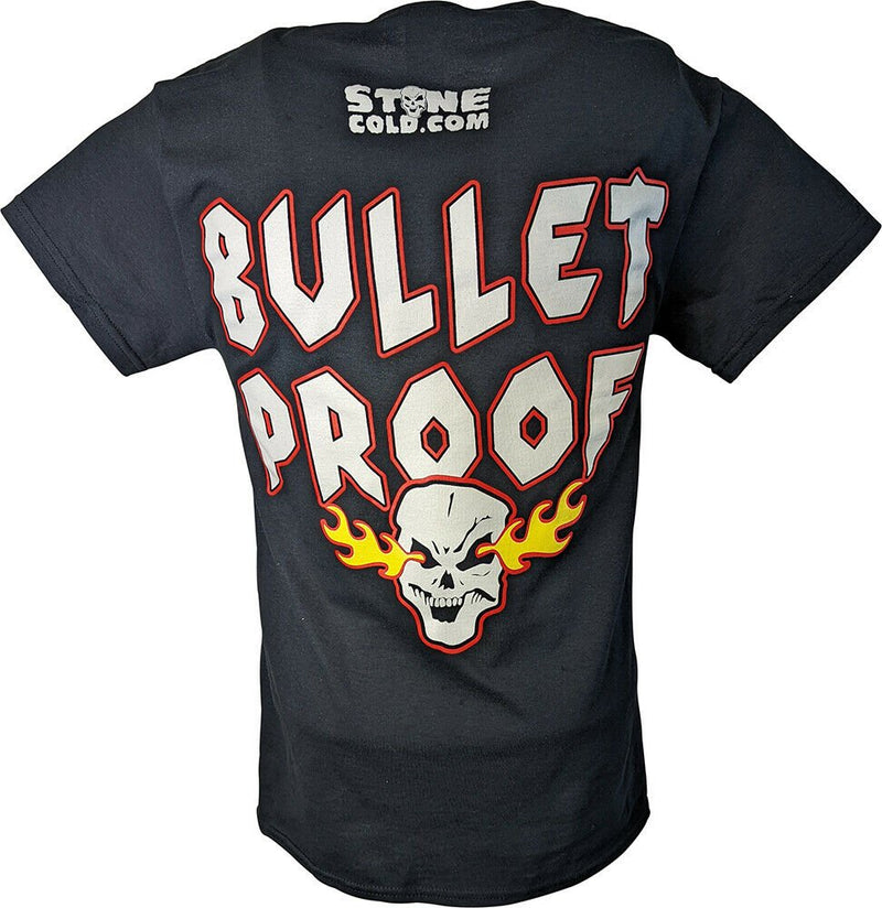 Load image into Gallery viewer, Stone Cold Steve Austin Bullet Proof Mens T-shirt Sports Mem, Cards &amp; Fan Shop &gt; Fan Apparel &amp; Souvenirs &gt; Wrestling by Hybrid Tees | Extreme Wrestling Shirts
