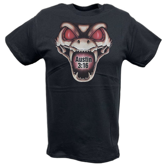 Stone Cold Steve Austin Don't Trust Anybody Rattlesnake Mens T-shirt Sports Mem, Cards & Fan Shop > Fan Apparel & Souvenirs > Wrestling by EWS | Extreme Wrestling Shirts