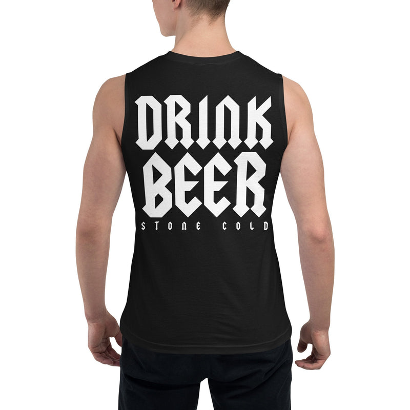 Load image into Gallery viewer, Stone Cold Steve Austin Drink Beer F Fear Sleeveless Muscle T-shirt Sports Mem, Cards &amp; Fan Shop &gt; Fan Apparel &amp; Souvenirs &gt; Wrestling by Hybrid Tees | Extreme Wrestling Shirts
