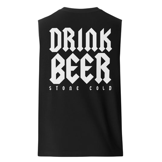 Stone Cold Steve Austin Drink Beer F Fear Sleeveless Muscle T-shirt Sports Mem, Cards & Fan Shop > Fan Apparel & Souvenirs > Wrestling by Hybrid Tees | Extreme Wrestling Shirts