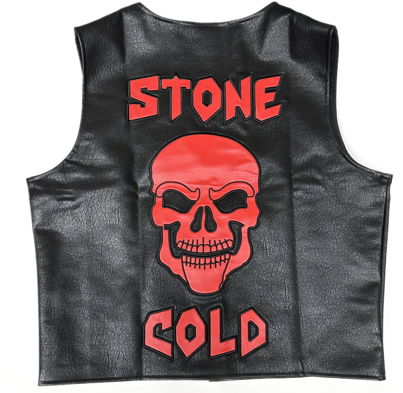 Load image into Gallery viewer, Stone Cold Steve Austin DTA Don&#39;t Trust Anybody Red Logo Replica Vest by EWS | Extreme Wrestling Shirts
