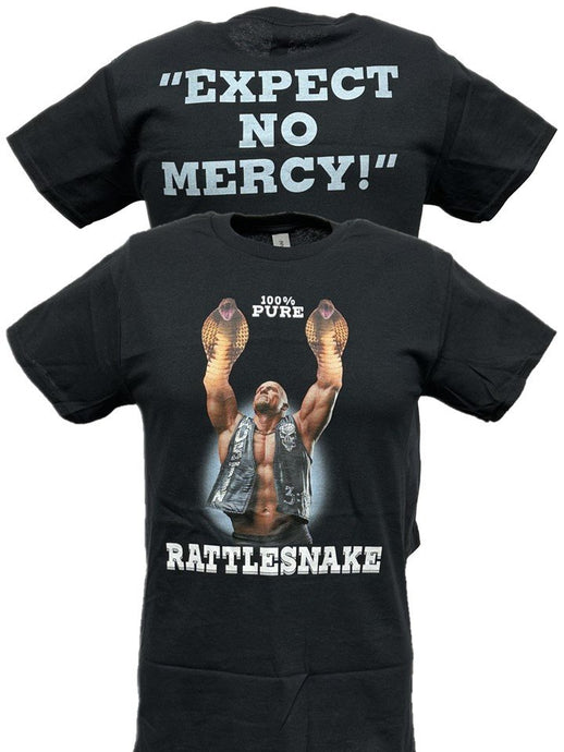 Stone Cold Steve Austin Expect No Mercy Rattlesnake Hands T-shirt by WWE | Extreme Wrestling Shirts