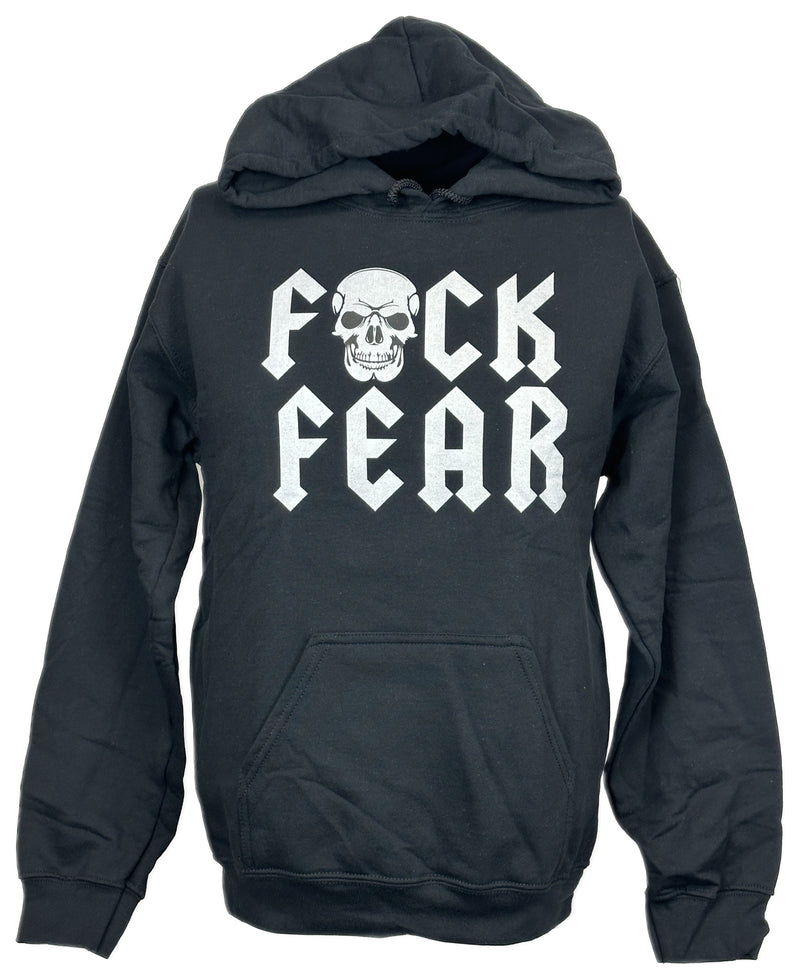 Load image into Gallery viewer, Stone Cold Steve Austin F Fear Drink Beer Black Pullover Hoody Sweatshirt by EWS | Extreme Wrestling Shirts
