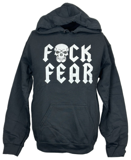 Stone Cold Steve Austin F Fear Drink Beer Black Pullover Hoody Sweatshirt by EWS | Extreme Wrestling Shirts