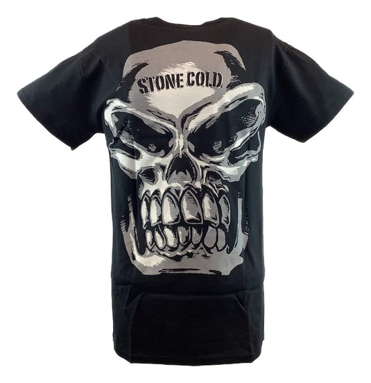 Stone Cold Steve Austin Raise Hell Leave Mens Black T-shirt Sports Mem, Cards & Fan Shop > Fan Apparel & Souvenirs > Wrestling by Hybrid Tees | Extreme Wrestling Shirts